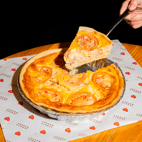 Bacon & Tomato Quiche