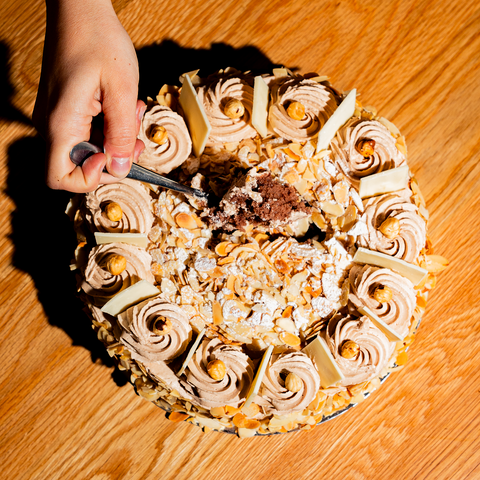 Hazelnut Praline Torte