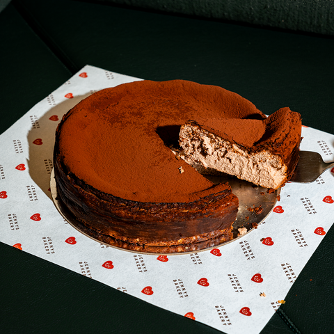 Chocolate Basque Cheesecake