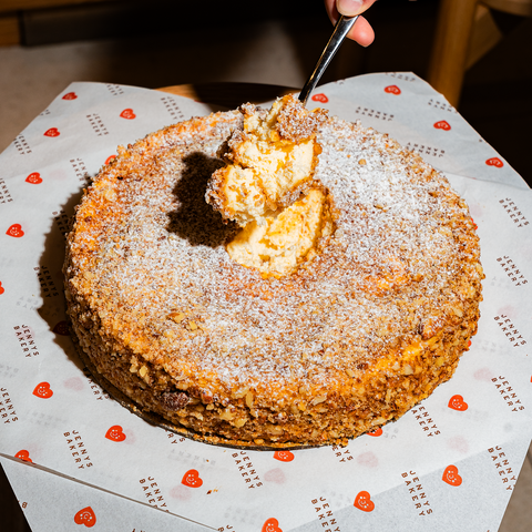 Apricot & Almond Cheesecake