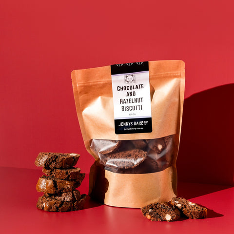 Chocolate & Hazelnut Biscotti