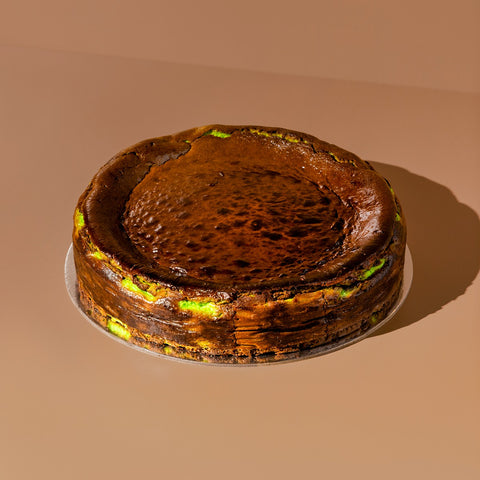 Pandan Basque Cheesecake