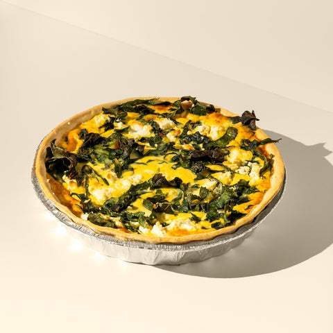 Spinach & Fetta Quiche